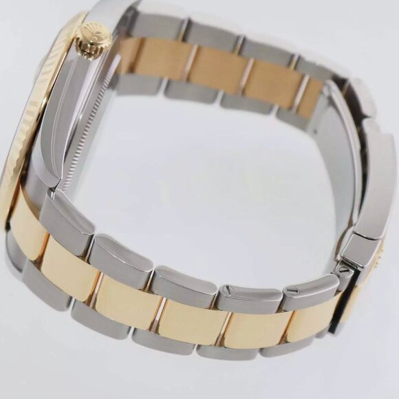 MINT Rolex Champagne 41mm Diamond Watch - Picture 3 of 7